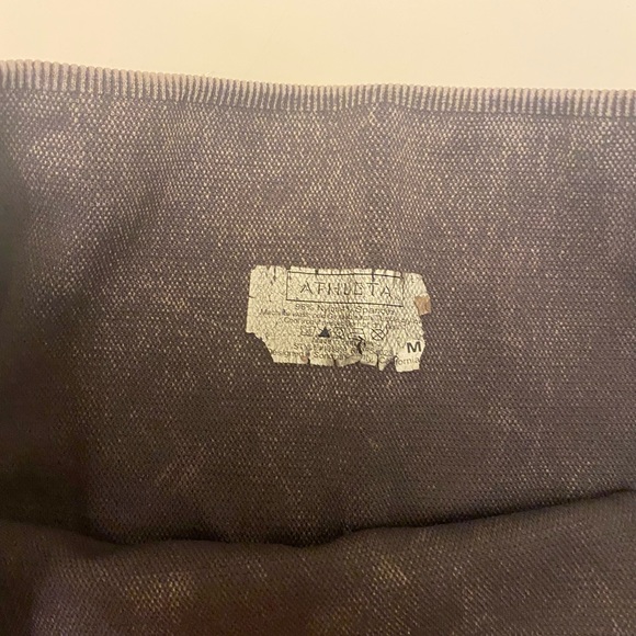 Athleta Recharge Sun Faded Gray Leggings- Size Medium - Picture 7 of 7